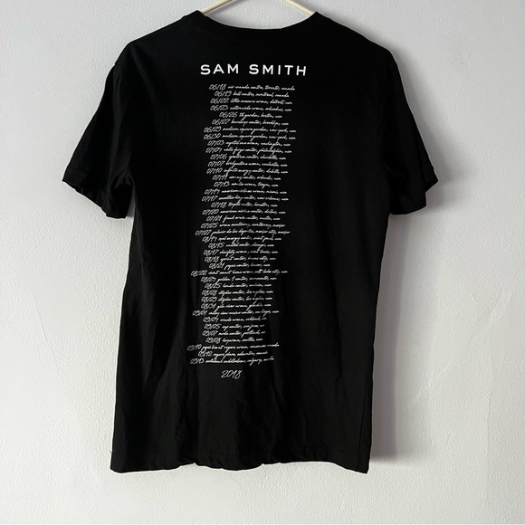 Sam Smith 2018 Tour Black Tee Small - Picture 4 of 9